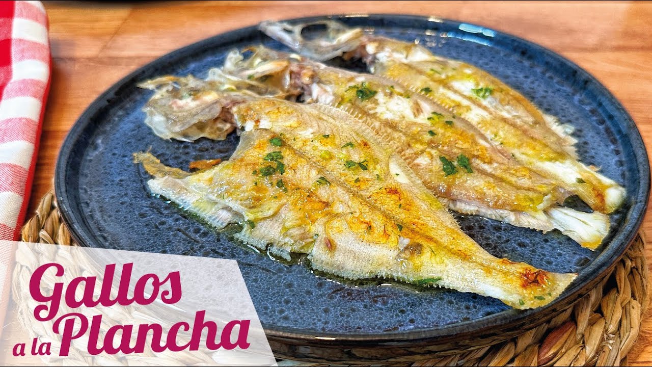 filetes de gallo a la plancha