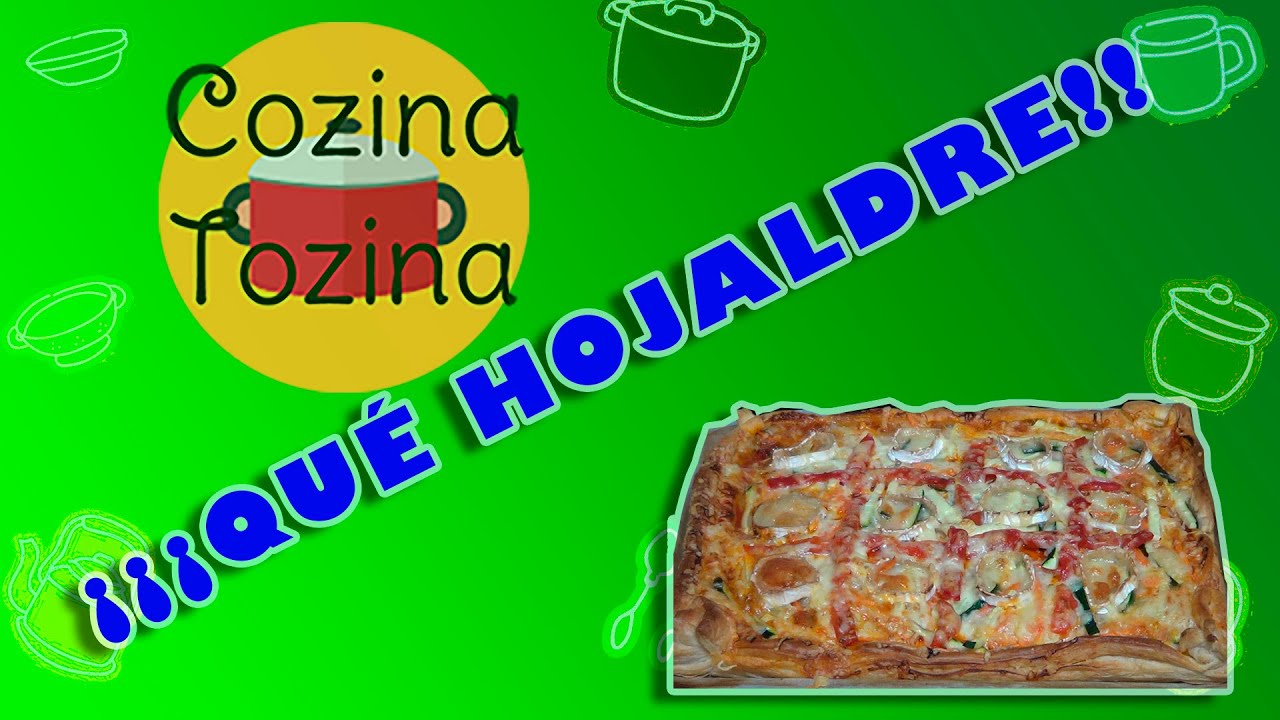 hojaldre de verduras y rulo de cabra