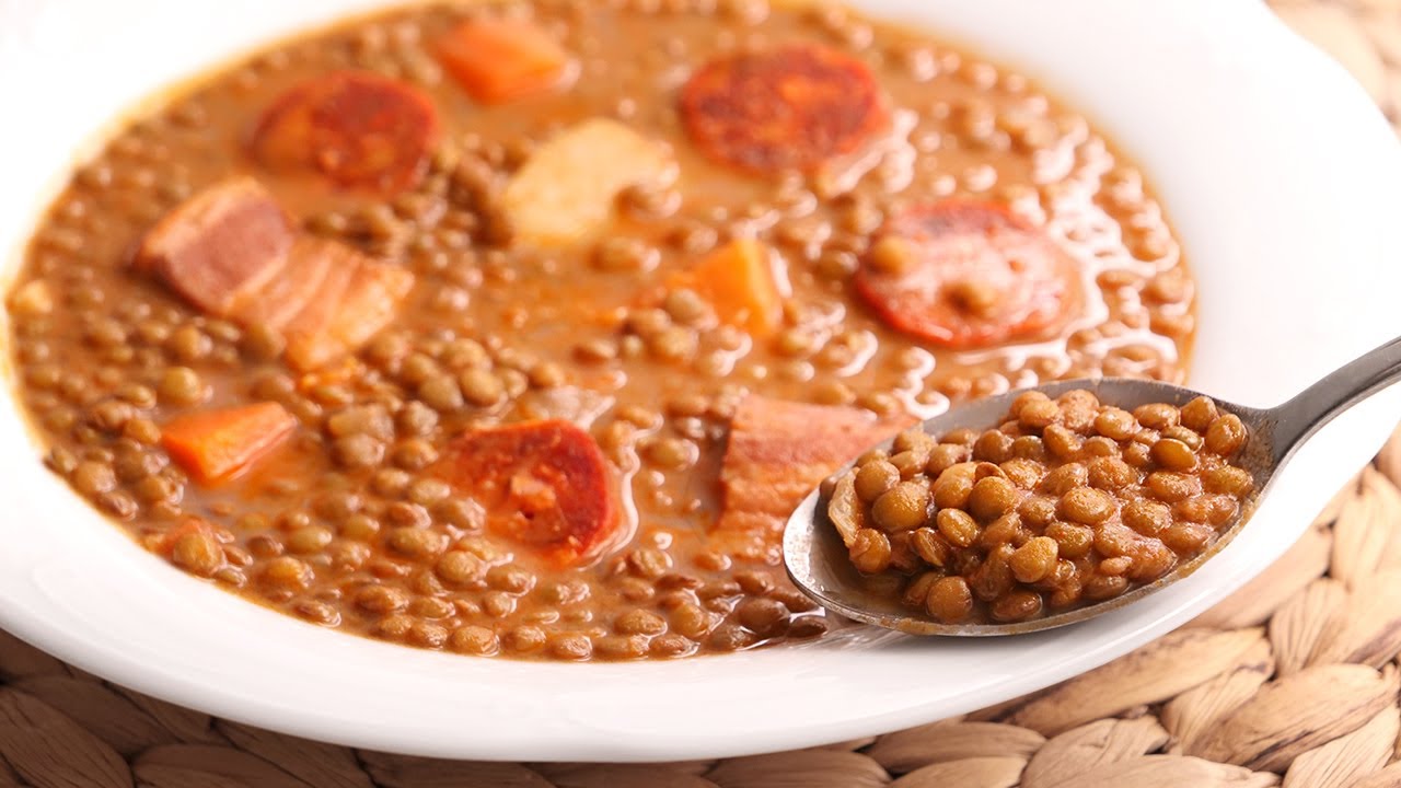 lentejas con chorizo cocina con carmen