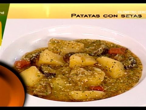patatas con setas directo al paladar