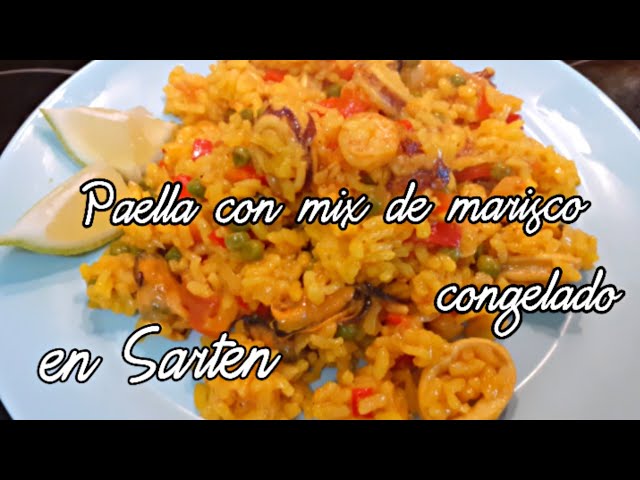 preparado de paella de marisco mercadona