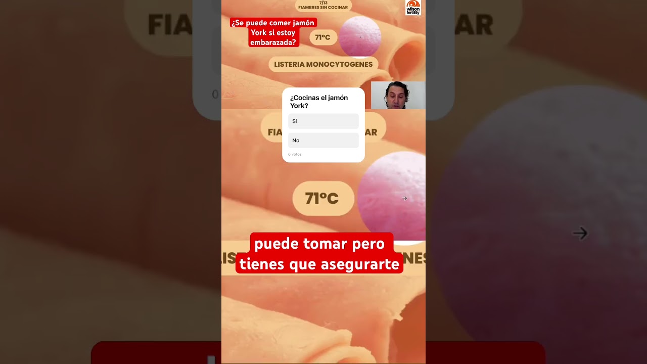 pueden comer jamon york las embarazadas