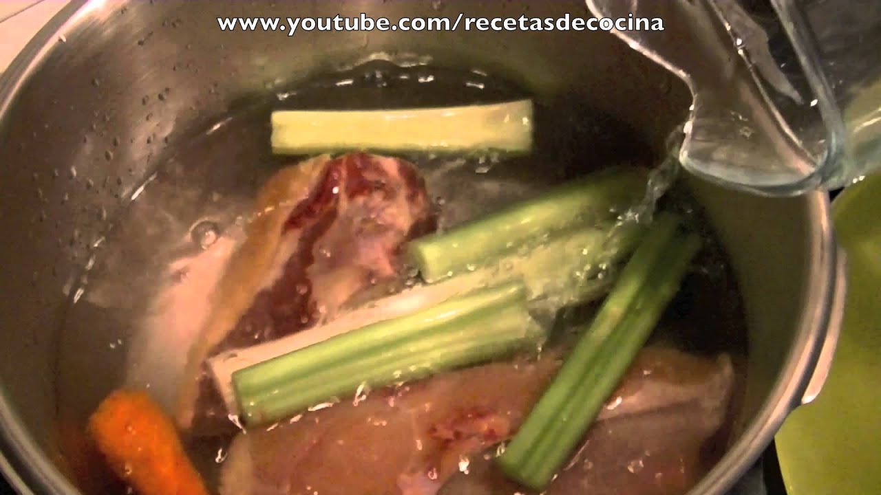 sopa de pollo en olla express