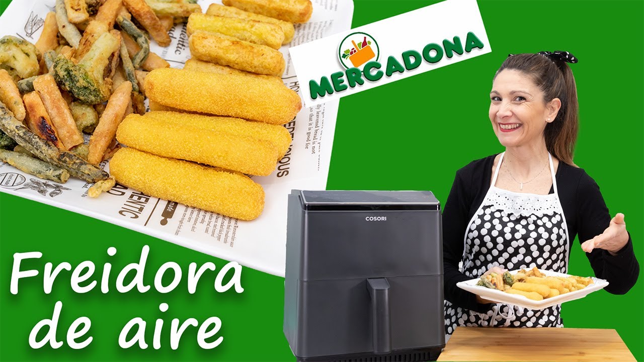 tempura de verduras mercadona en freidora de aire