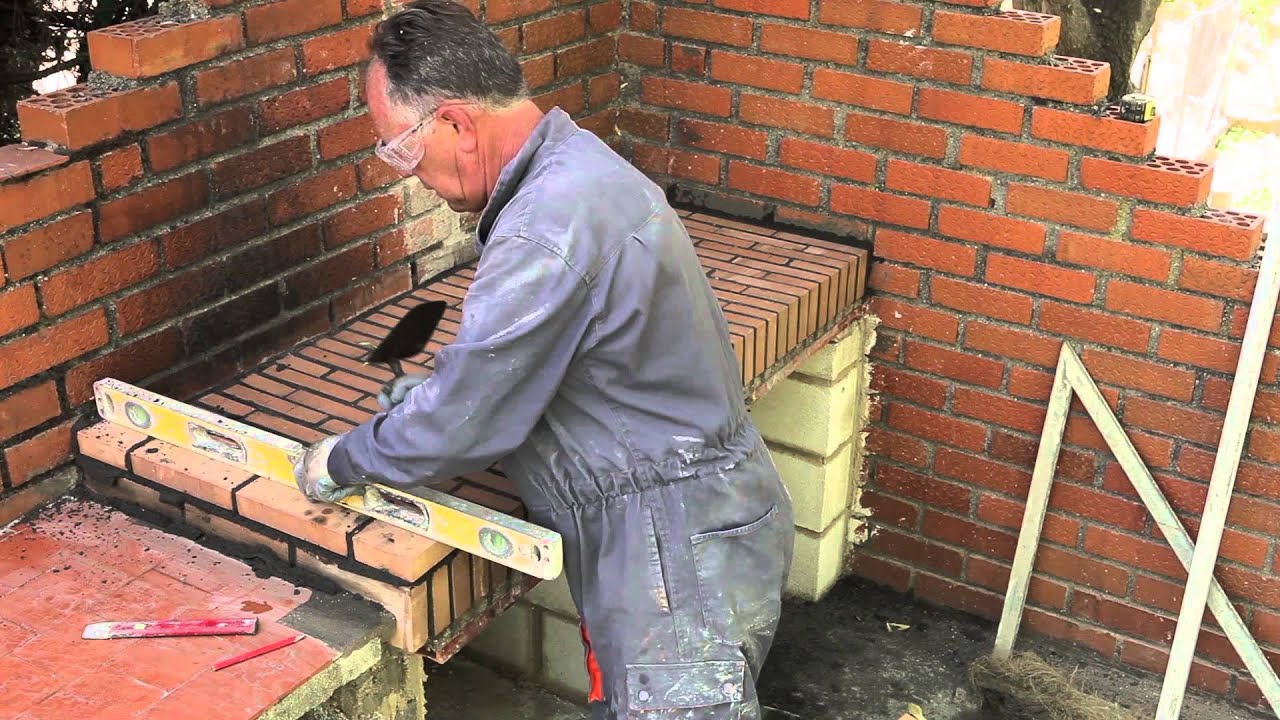 como construir una barbacoa de obra