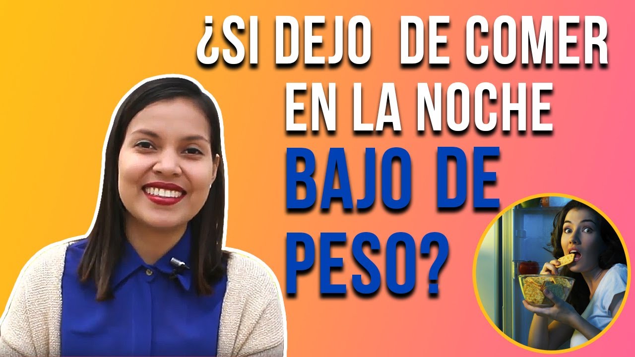 cuanto se pesa mas por la noche