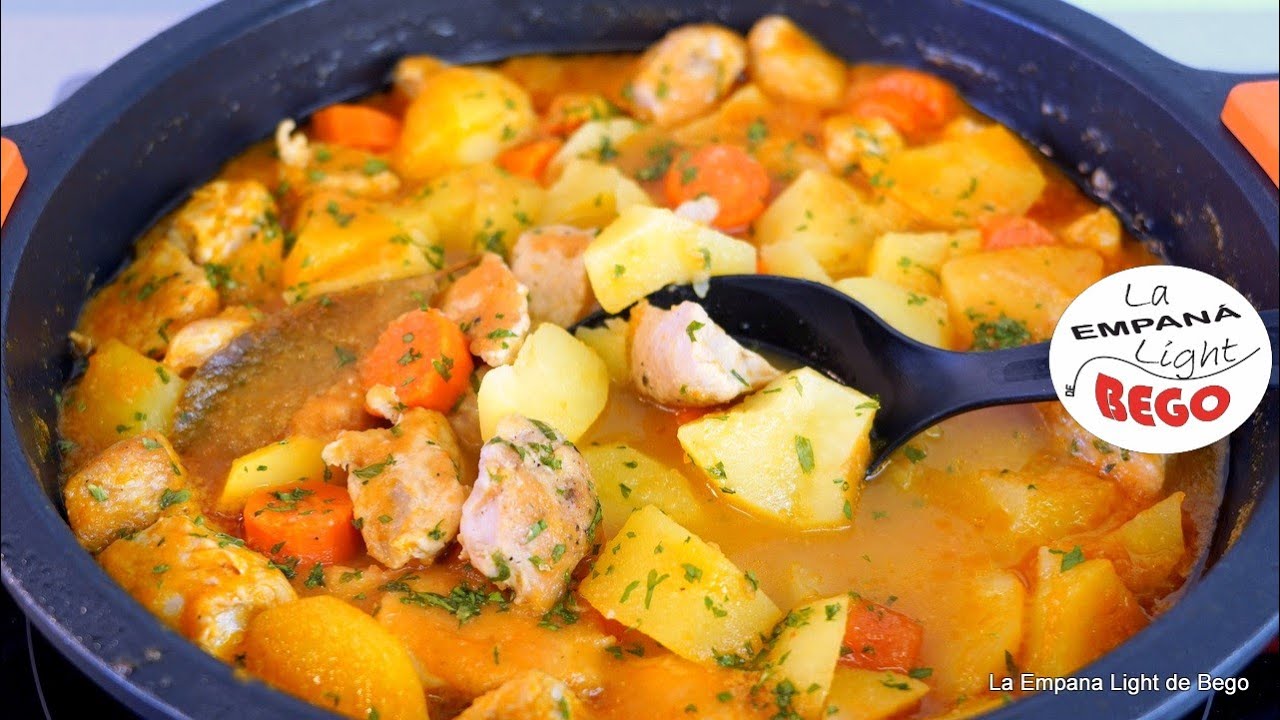 estofado de pavo con patatas y zanahorias