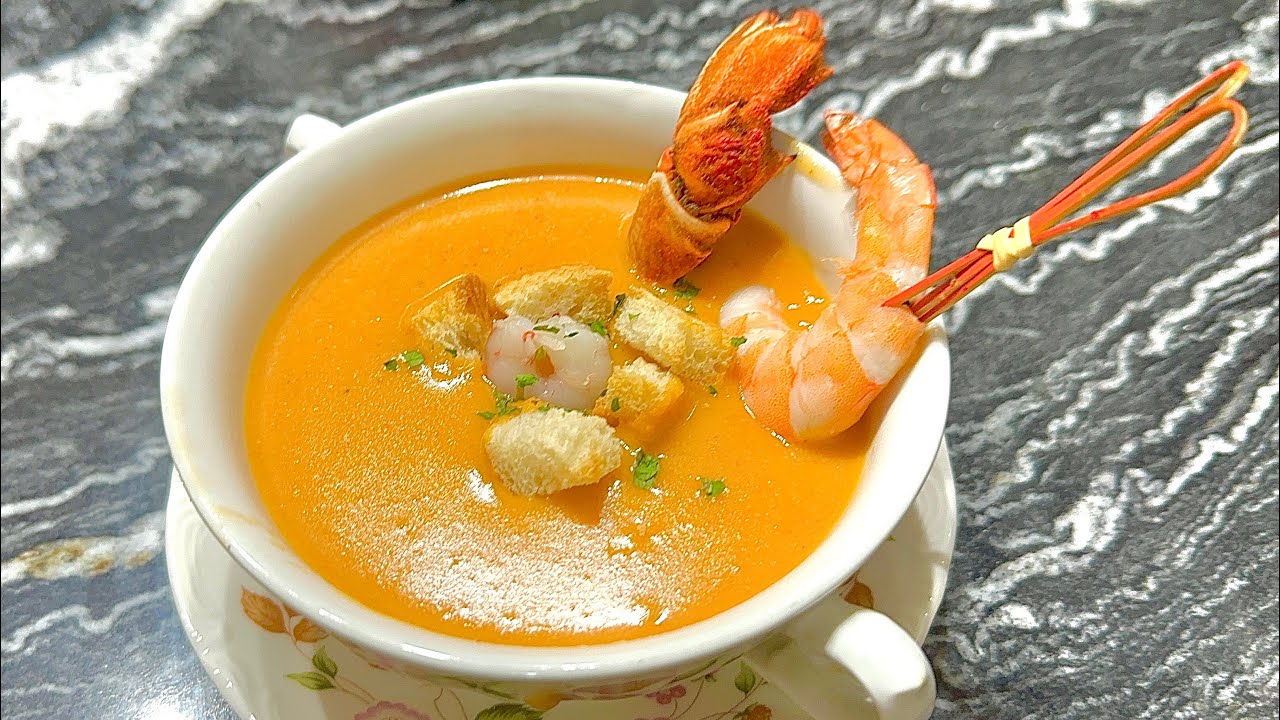 la mejor receta de crema de nécoras