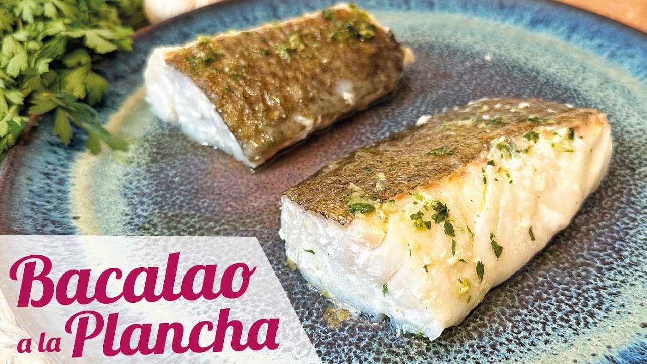 lomos de bacalao a la plancha