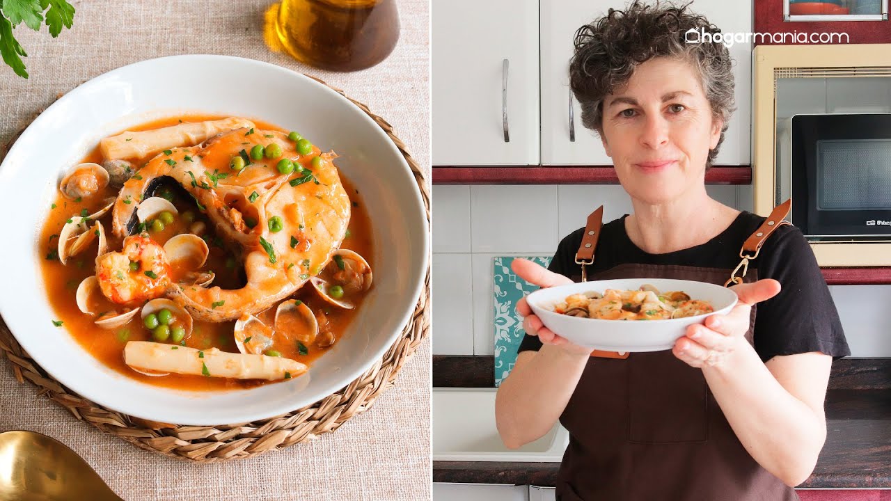 merluza a la cazuela receta asturiana