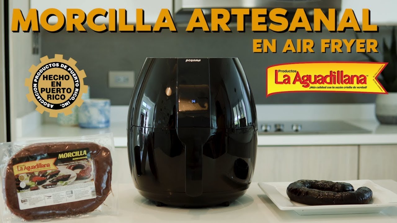 morcilla en freidora de aire tiempo