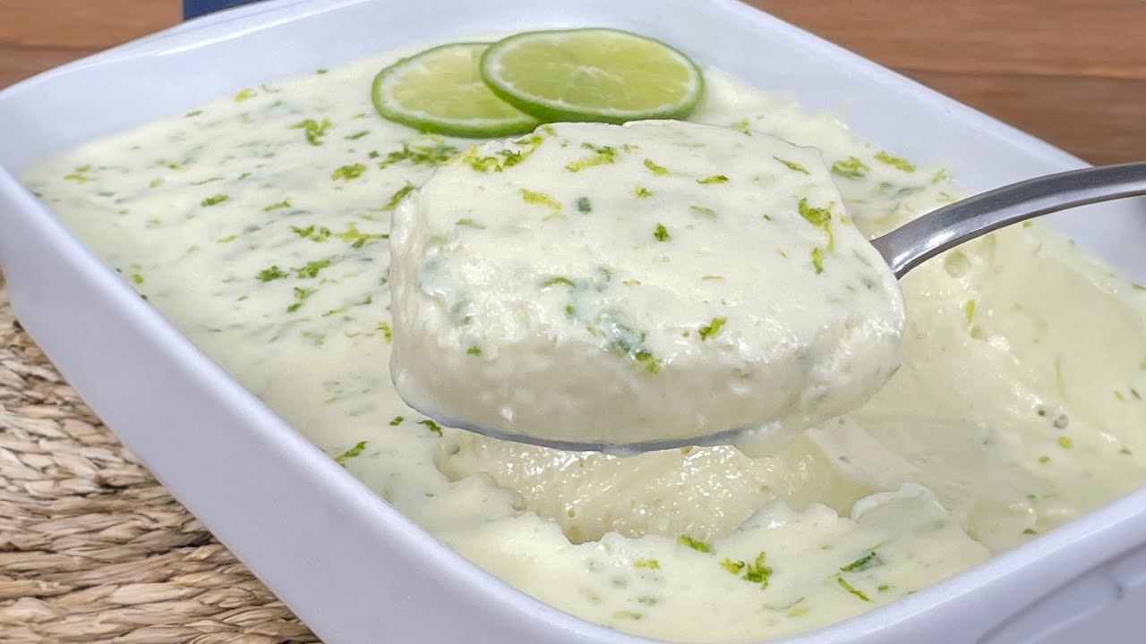 mousse de limón monsieur cuisine sin leche condensada
