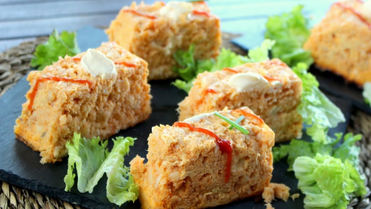 pudin de pescado de la abuela