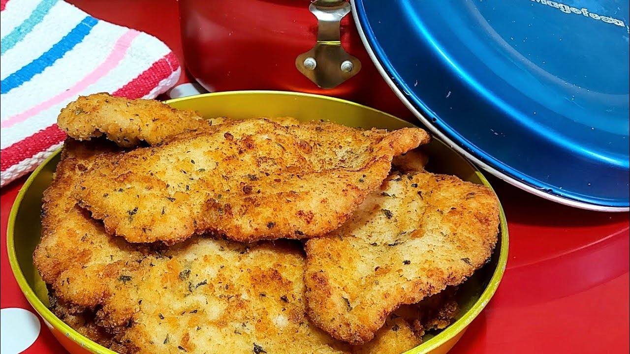 rebozar pechugas de pollo harina y huevo