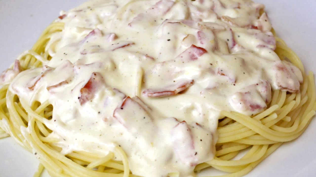 receta de salsa carbonara con nata