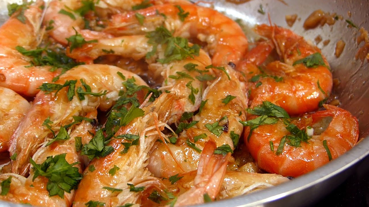 recetas de gambones a la cazuela