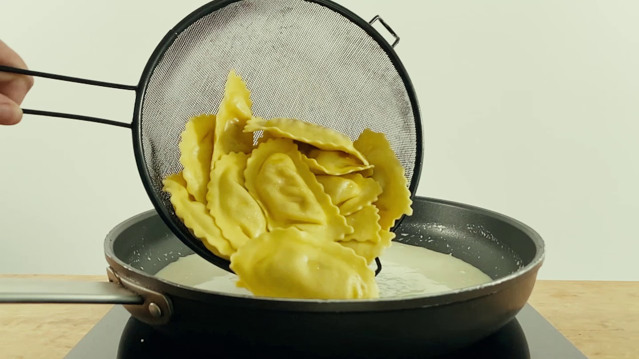 salsa para raviolis de setas y trufa