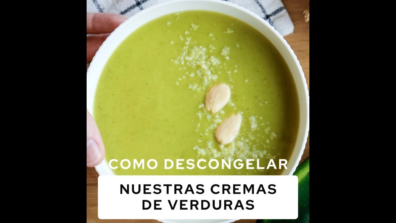 se puede congelar las cremas de verduras