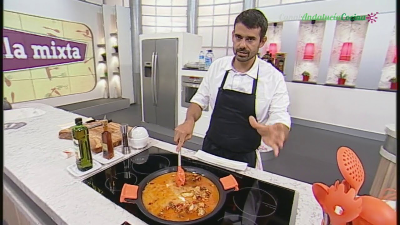 tiempo del arroz en la paella